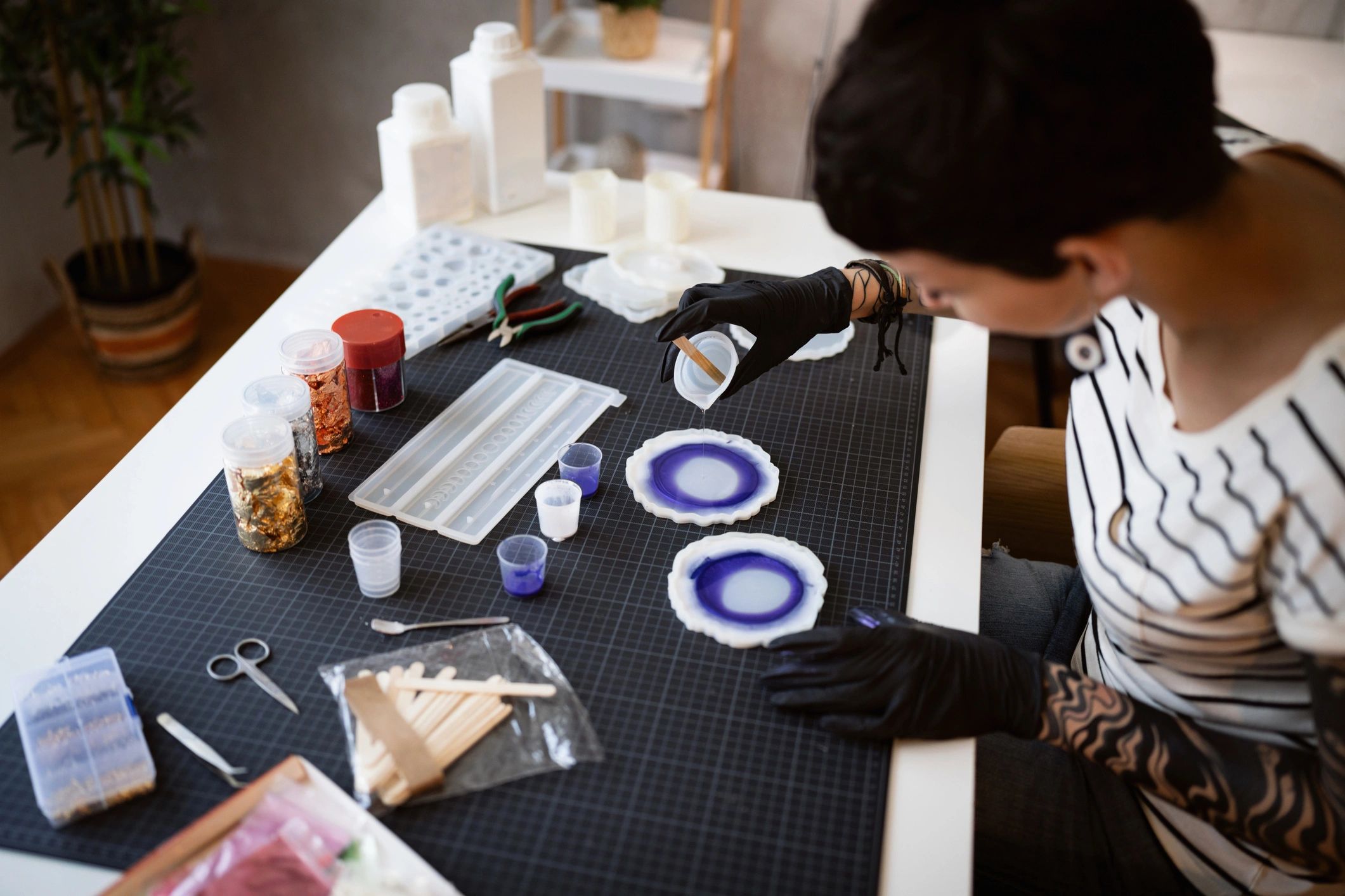 resin art studio order